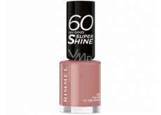 Rimmel London 60 Seconds Super Shine Nail Polish lak na nechty 230 Mauve to the Music 8 ml