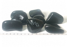 Obsidián Tromlovaný prírodný kameň 40 - 100 g, 1 kus, záchranný kameň