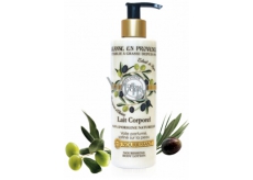 Jeanne en Provence Divine Olive telové mlieko dávkovač 250 ml