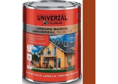 Colorlak Univerzal SU2013 syntetická lesklá vrchná farba Červenohnedá 0,6 l