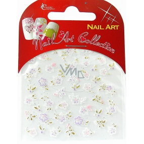 Absolute Cosmetics Nail Art samolepiace nálepky na nechty S3D015 1 aršík