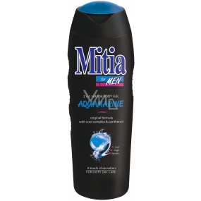 Mitia Men Aquamarine 2v1 sprchový gél a šampón na vlasy 400 ml