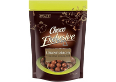 Poex Choco Exclusive Lieskové oriešky v mliečnej čokoláde 175 g