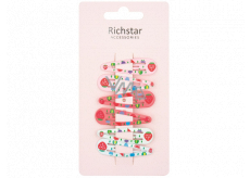 Richstar Accessories Sponky farebné s Jahôdkou 5 cm 6 kusov