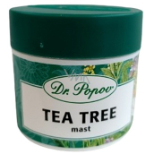 Dr. Popov Tea Tree dezinfekčná masť na opary, akné, kožné problémy 50 ml