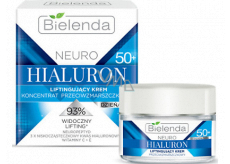 Bielenda Neuro Hyaluron 50+ hydratačne-liftingový pleťový krém denný / nočný 50 ml