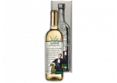 Bohemia Gifts Chardonnay Spoločník pre večer biele darčekové víno 750 ml