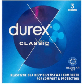 Durex Classic klasický kondóm nominálna šírka: 56 mm 3 kusy