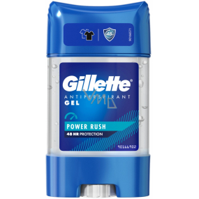 Gillette Power Rush gél antiperspirant deodorant tyčinkový gél pre mužov 70 ml