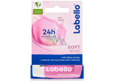 Labello Soft Rosé balzam na pery 4,8 g