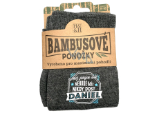 Albi Bambusové ponožky Daniel, veľkosť 39 - 46