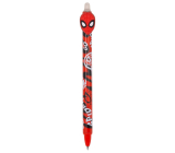 Colorino Pogumované pero Spiderman červené, modrá náplň 0,5 mm