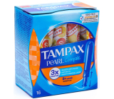 Tampax Compak Pearl Super Plus dámske tampóny s aplikátorom 16 kusov