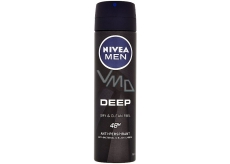 Nivea Men Deep 48 hodinová ochrana proti poteniu antiperspirant deodorant sprej pre mužov 150 ml