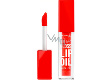 Rimmel London Oh My Gloss olej na pery 004 Vivid Red 4,5 ml