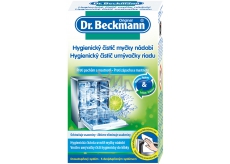 Dr. Beckmann Hygienický čistič umývačky riadu 75 g + 1 vlhčená utierka