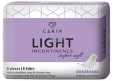 Carine Light Incontinence intímne vložky 8 kusov