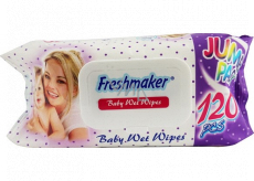 Freshmaker Baby Wet Wipes Jumbo vlhčené obrúsky pre deti 120 kusov