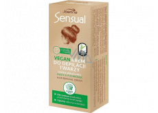 Joanna Sensual Vegan Aloe depilačný 3 minútový krém na tvár pre citlivú pleť 20 g