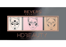 Revers HD Beauty Pro Contour Palette Paleta kontúr 01 12 g