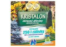 Agro Kristalon Okrasné dreviny univerzálne hnojivo 0,5 kg pre 250 l zálievky