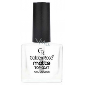 Golden Rose Matte Top Coat lak - starostlivosť o nechty 10,5 ml