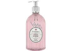 Vivian Gray Vivanel Lotus Rose luxusné tekuté mydlo s dávkovačom 350 ml