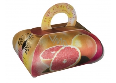 English Soap Pink Grapefruit prírodné parfumované mydlo s bambuckým maslom 260 g