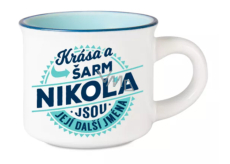 Albi Espresso Hrnček Nikola - Krása a šarm, to sú jej ďalšie mená 45 ml