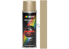 Motip Škoda Akrylová farba na auto v spreji 9201 Beige Sahara metalic 200 ml