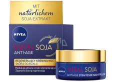 Nivea Vital Soja Anti-Age nočný krém pre zrelú pleť 50 ml