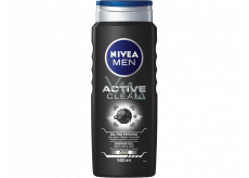 Nivea Men Active Clean sprchový gél na telo, tvár a vlasy 500 ml