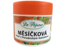 Dr. Popov Nechtíková masť s peruán.balzámem na jazvy, otlaky, mozole na unavené nohy, dýchanie 50 ml