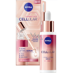 Nivea Cellular Expert Lift 3-zónové sérum pre všetky typy pleti 30 ml