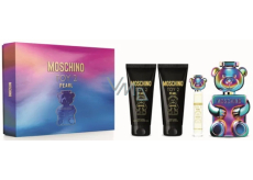 Moschino Toy 2 Pearl parfumovaná voda unisex 30 ml + telové mlieko 100 ml + sprchový gél 100 ml + parfumovaná voda 10 ml, darčeková sada unisex