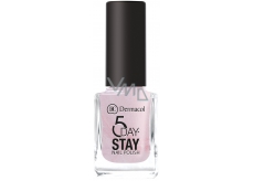 Dermacol 5 Day Stay Dlhotrvajúci lak na nechty 02 Sugar Sweet 11 ml