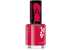 Rimmel London 60 Seconds Flip Flop lak na nechty 312 Be Red-y 8 ml