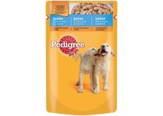 Pedigree Junior s kuracím mäsom a ryžou v želé kapsička 100 g