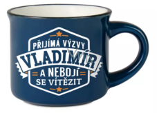 Albi Espresso Hrnček Vladimir - Prijíma výzvy a nebojí sa vyhrať 45 ml