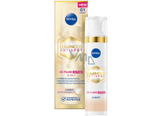 Nivea Luminous630 pleťový krém 3v1 v svetlom odtieni 01 Light 40 ml