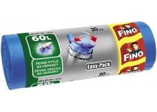 Fino Easy Pack Vrecká do odpadkového koša, 20 µm, 60 litrov, 60 x 67 cm, 20 kusov