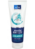 Alpa Sport Star Relax po výkone Chladivá masážna emulzia s mentolom a bylinnými extraktmi 210 ml