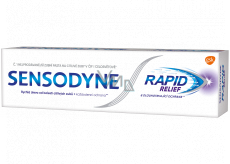 Sensodyne Rapid Rýchla úľava, kompletná ochrana zubná pasta s fluoridom 75 ml