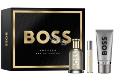 Hugo Boss Boss Bottled parfumovaná voda 100 ml + parfumovaná voda 10 ml + sprchový gél 100 ml, darčeková sada pre mužov