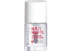 Rimmel London Nail Nurse Nail Base & Top Coat 5v1 lak na nechty 12 ml