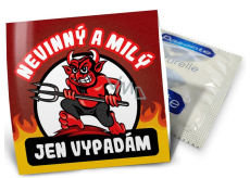 Nekupto Funny Condom Nevinný a roztomilý vzhľad 1 kus