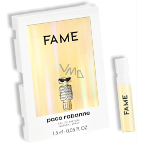 Paco Rabanne Fame parfémovaná voda pro ženy 1,5 ml s rozprašovačem, vialka