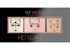 Revers HD Beauty Pro Contour Palette Paleta kontúr 02 12 g