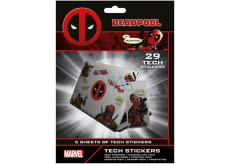 Epee Merch Marvel Deadpool Nálepky Set 29 kusov