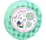 Bomb Cosmetics Once & Floral prírodná masážna sprchová hubka s vôňou 200 g